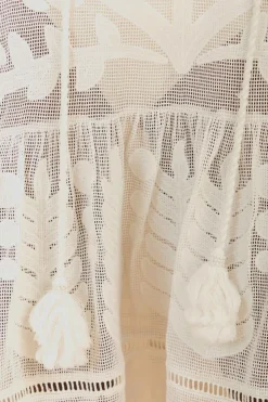 Best Palm Tree Cutout Cover-Up Mini Dress In Shop All Swim