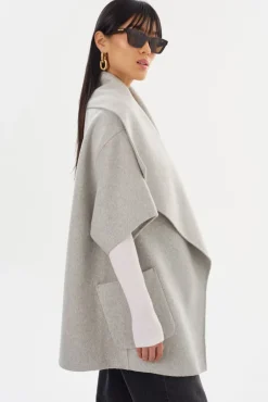 Clearance Penelope Wool Coat In Sweaters|All Outerwear