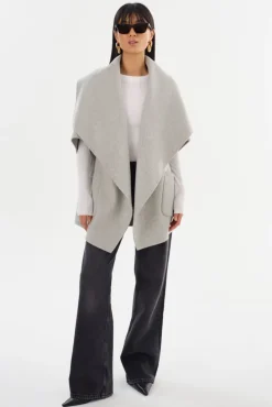 Clearance Penelope Wool Coat In Sweaters|All Outerwear
