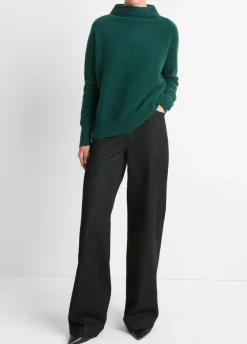 Outlet Plush Cashmere Funnel Neck Sweater In Sweaters|Shop All Matching Sets