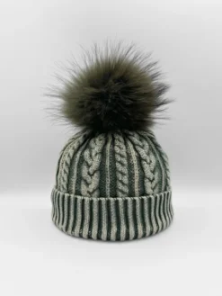 Outlet Pom Hat In Stone Wash Hats
