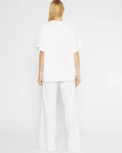 Outlet Ponte Knit Oversized Shirt In Basics And Tees|Shop All Athleisure