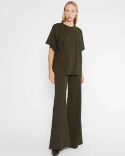 Hot Ponte Knit Oversized Shirt In Basics And Tees|Shop All Matching Sets