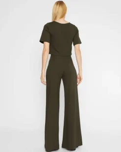 Best Ponte Knit Tee In Basics And Tees|Shop All Matching Sets