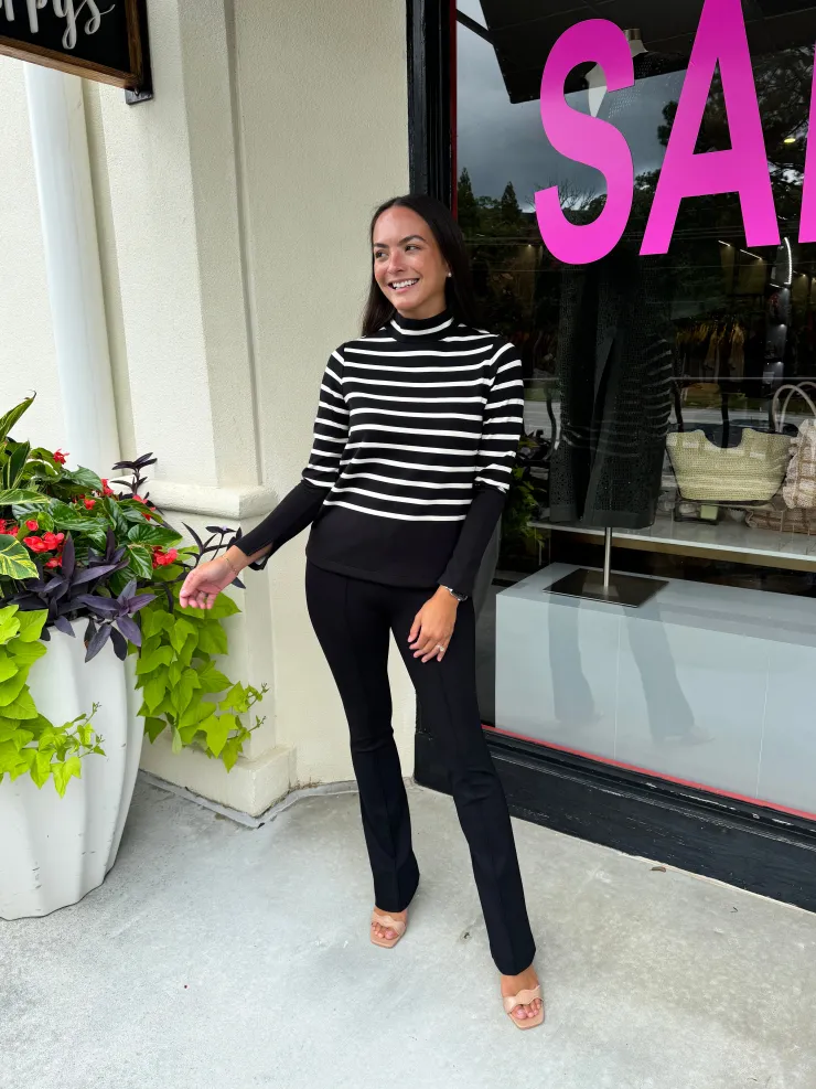 Outlet Ponte Micro Flare Pant In Pants