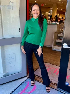 Clearance Porla Collared Sweater In Sweaters