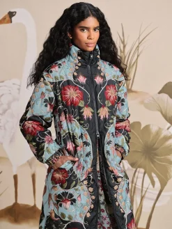 Best Reversible Flowing Beauty Puffer Jacket In Blue All Outerwear