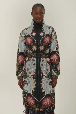 Best Reversible Flowing Beauty Puffer Jacket In Blue All Outerwear