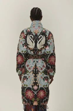 Best Reversible Flowing Beauty Puffer Jacket In Blue All Outerwear