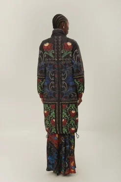 Best Reversible Flowing Beauty Puffer Jacket In Blue All Outerwear
