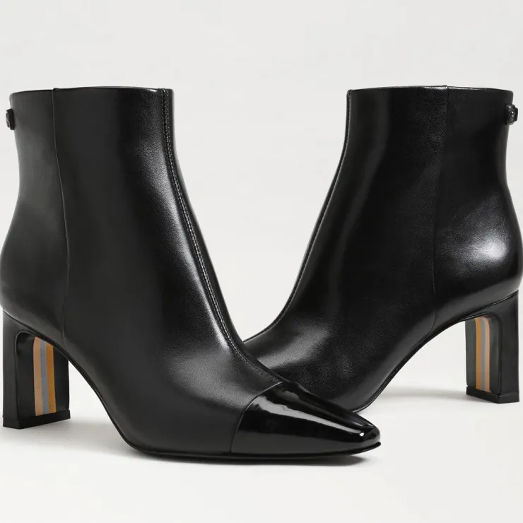New Saige Cap Toe Ankle Bootie In Boots And Booties