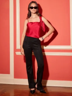 New Sasha Tank In Cherry Red Shop All Matching Sets|Blouses
