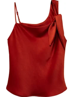 New Sasha Tank In Cherry Red Shop All Matching Sets|Blouses