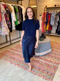 Outlet Satin Midi Skirt In Skirts|Shop All Matching Sets