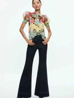Online SB High Rise Bell Jean In Pants|Denim