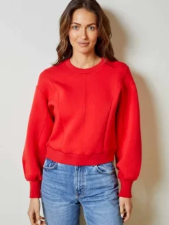 Sale Seam Detailed Sweatshirt In Basics And Tees|Shop All Athleisure