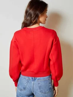 Sale Seam Detailed Sweatshirt In Basics And Tees|Shop All Athleisure