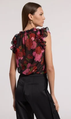 Sale Sia Blouse In Red Blouses