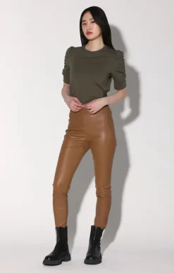 Discount Skippy Tee In Olive Basics And Tees