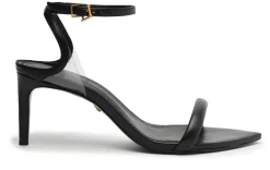 Discount Skye Leather & Vinyl Heeled Sandal In Special Occasion Dresses|Heels