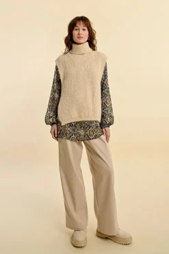 Online Sleeveless Sweater In Sweaters