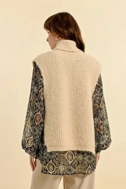 Online Sleeveless Sweater In Sweaters
