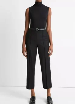 Clearance Sleeveless Turtleneck Top In Basics And Tees