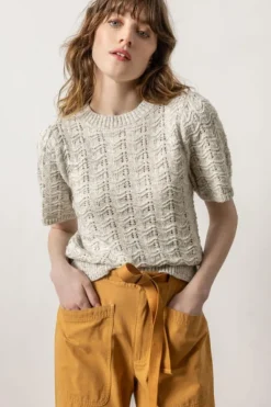 Online Speckled Crew Neck Sweater In Sweaters