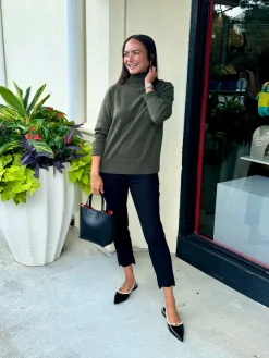 Discount Step Hem Pant In Pants