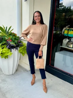 Discount Step Hem Pant In Pants