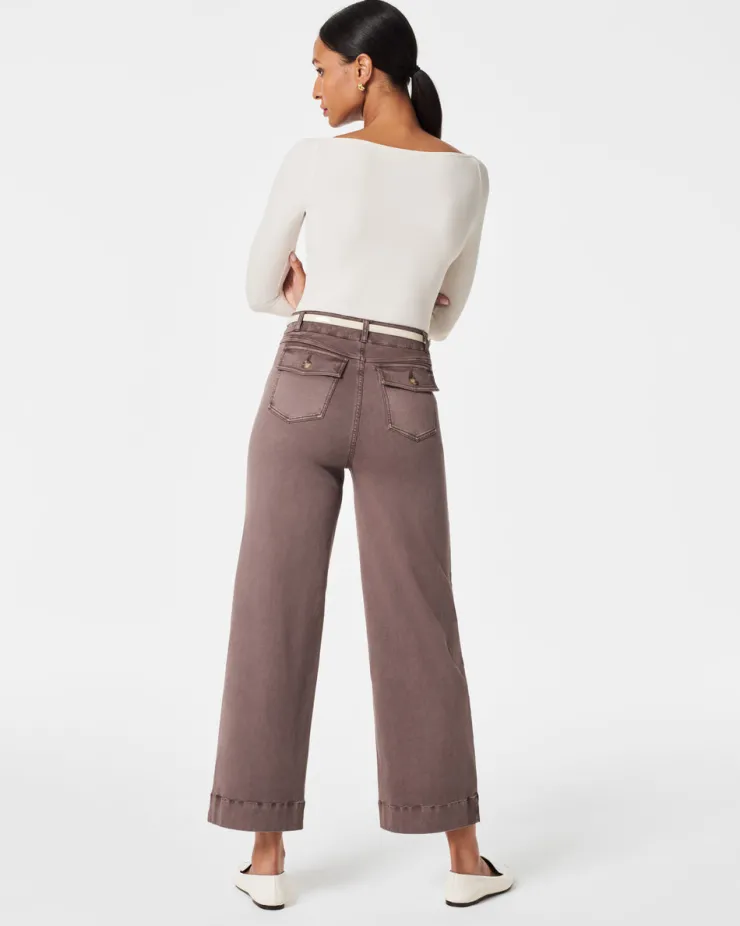 New Stretch Twill Cropped Cargo Pant In Pants