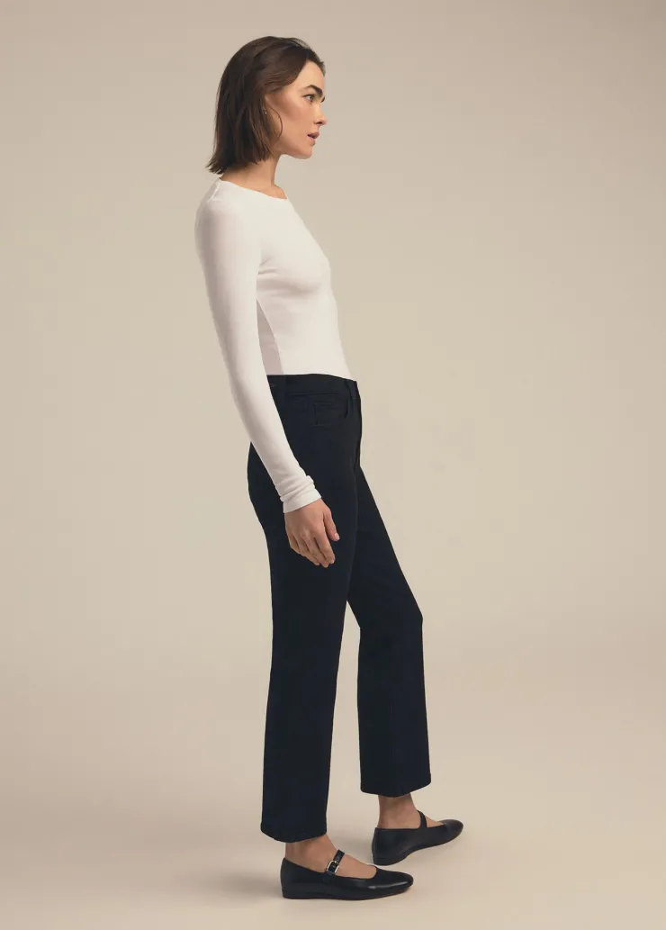 Online The Erin Crop Kick Flare Jean In Pants|Denim