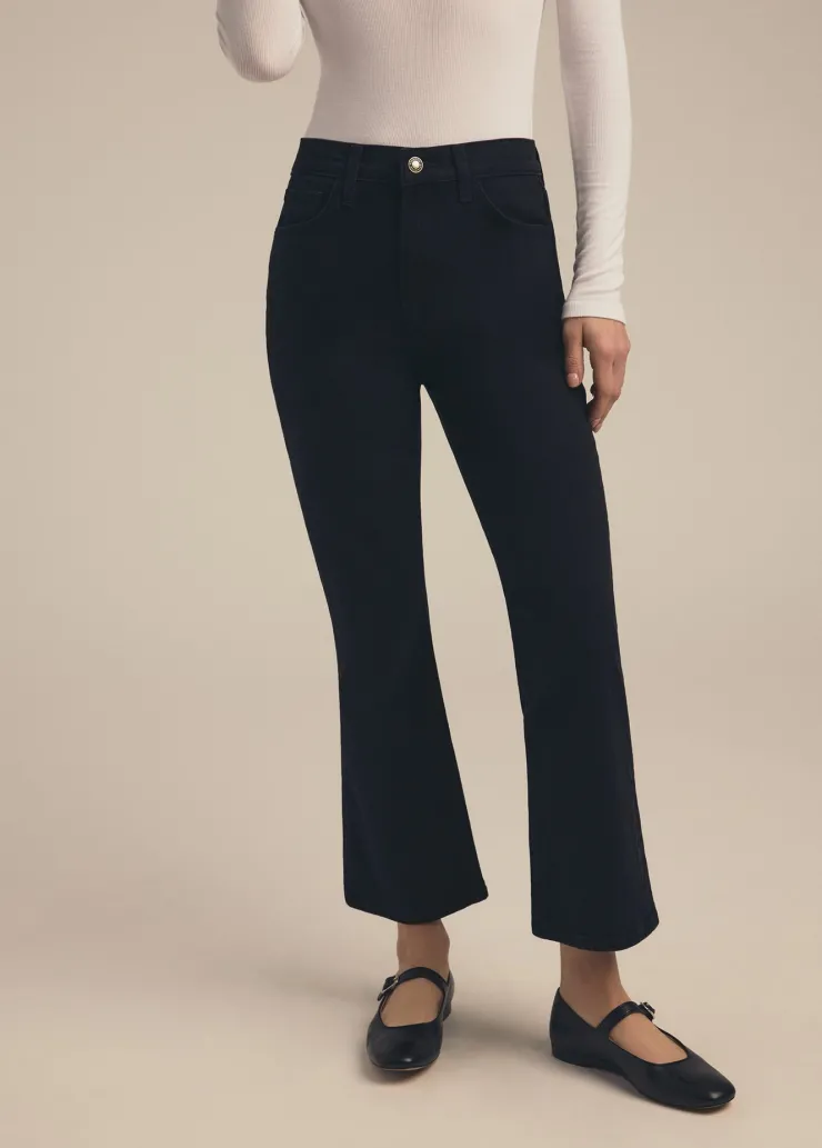 Online The Erin Crop Kick Flare Jean In Pants|Denim