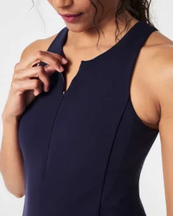 Sale The Get Moving Zip Front Dress In Shop All Athleisure