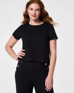 Hot The Perfect Pleated Back Top In Basics And Tees