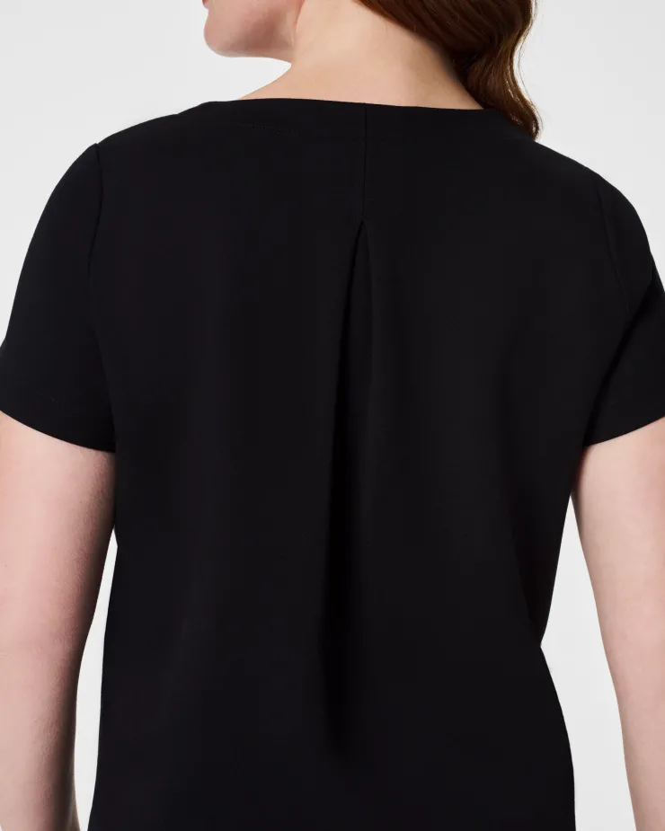 Hot The Perfect Pleated Back Top In Basics And Tees