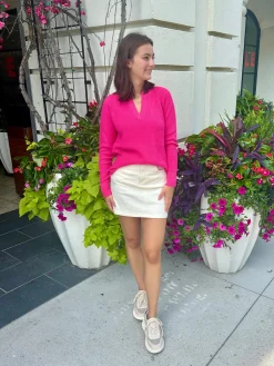 Online Thermal Henley Sweater In *FINAL SALE* Sweaters