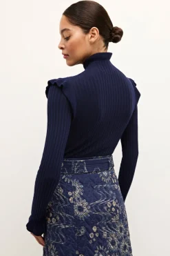 Online Tinley Turtleneck Knit Top In Blouses|Sweaters
