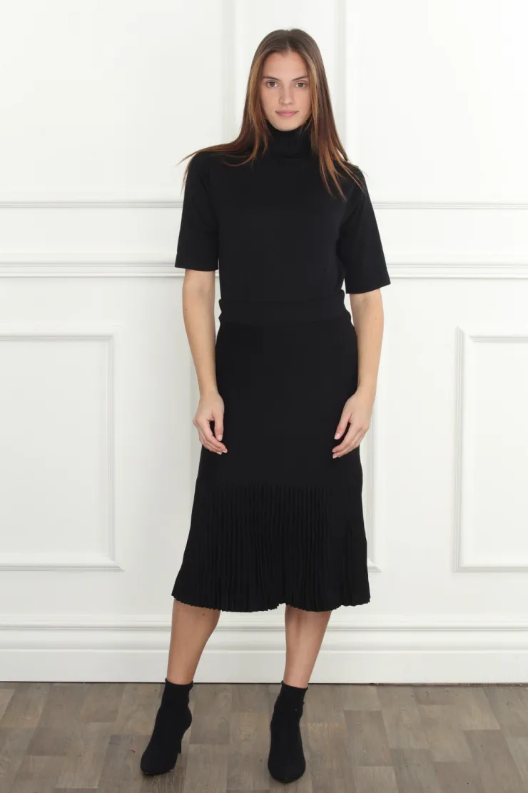 Online Turtleneck Elbow Sleeve Sweater In Sweaters|Shop All Matching Sets
