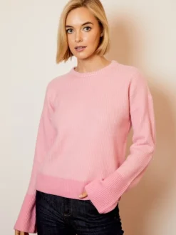 New Two Color Sweater In Sweaters