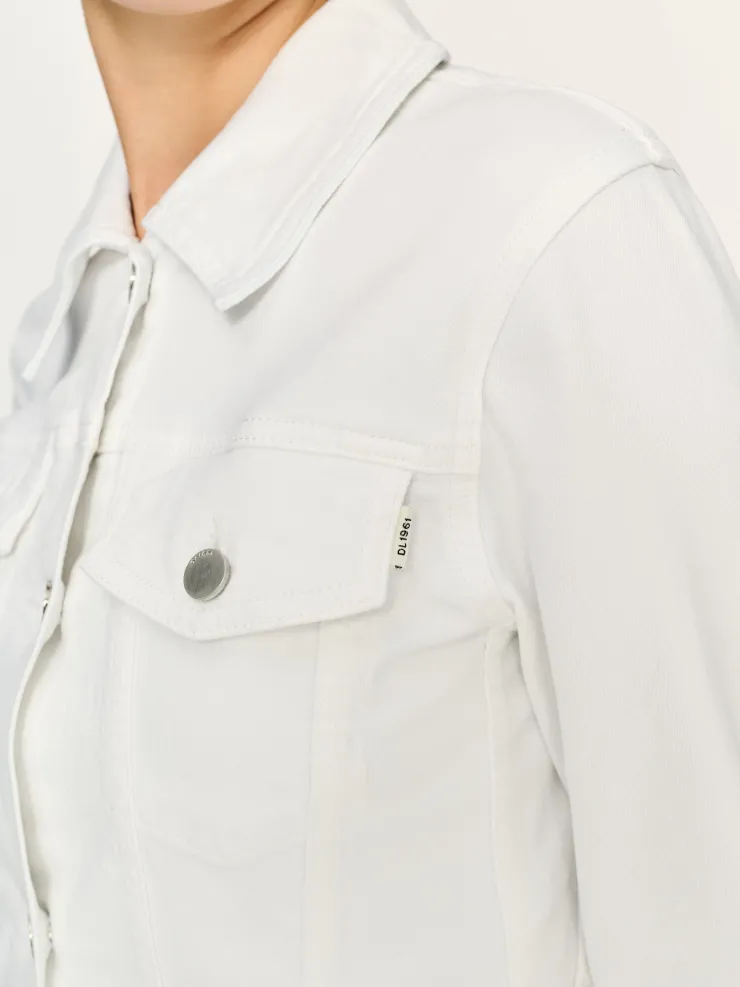 New Vika Jacket In Denim|All Outerwear